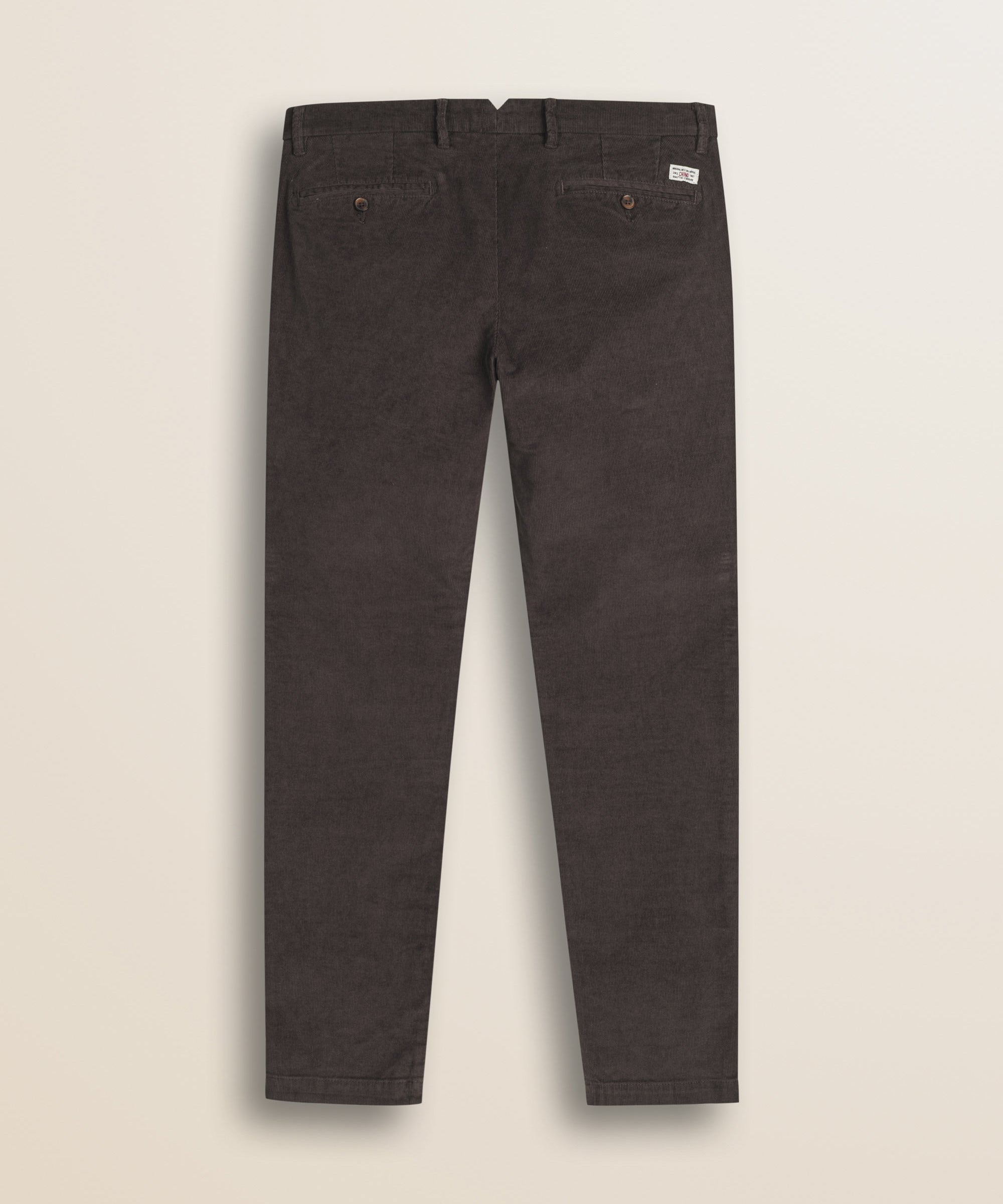 Pantalone Chino in Velluto 1000 Righe Slim Fit retro - Mulch