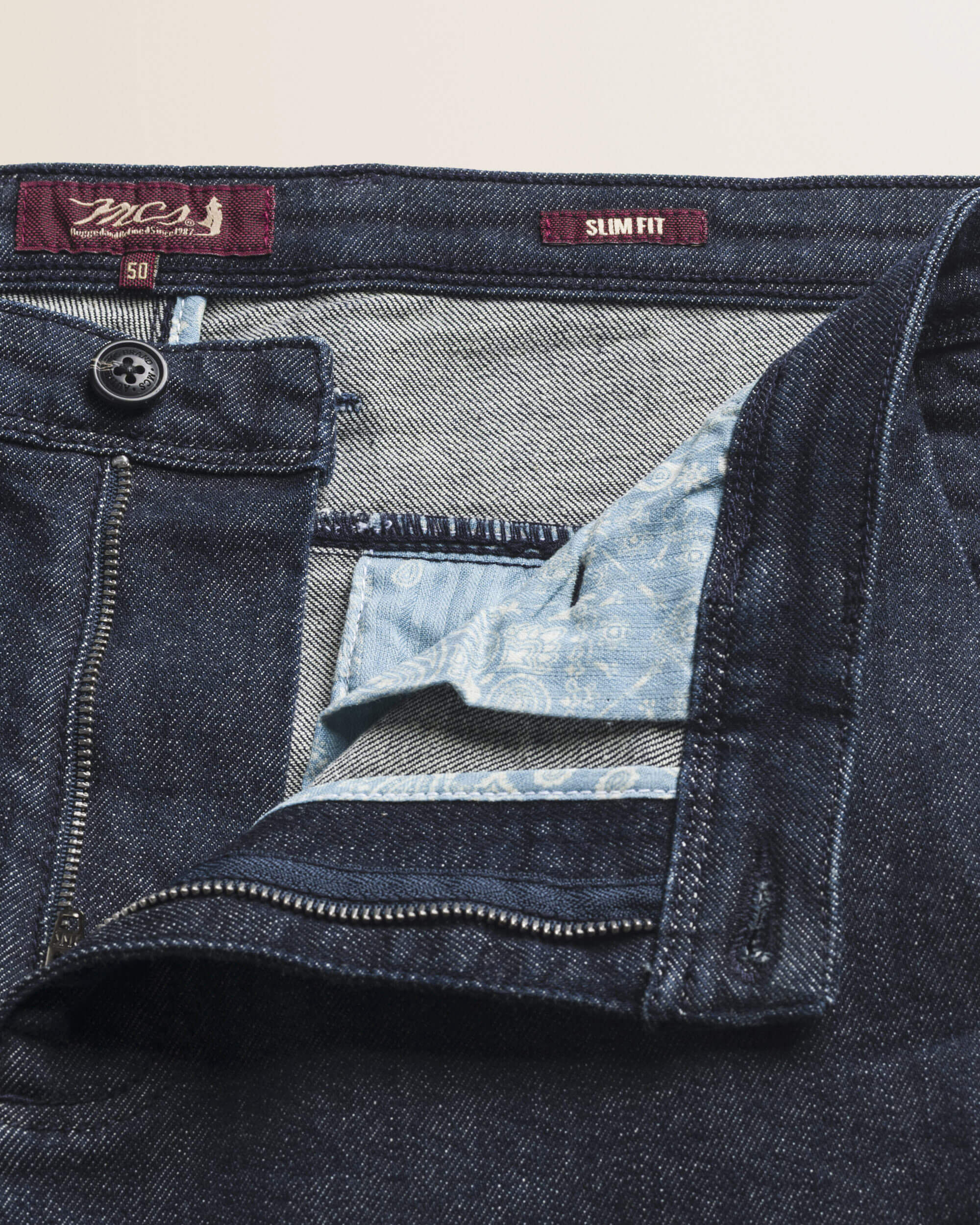 Jeans Chino Rinse Slim Fit dettaglio apertura - Rinse