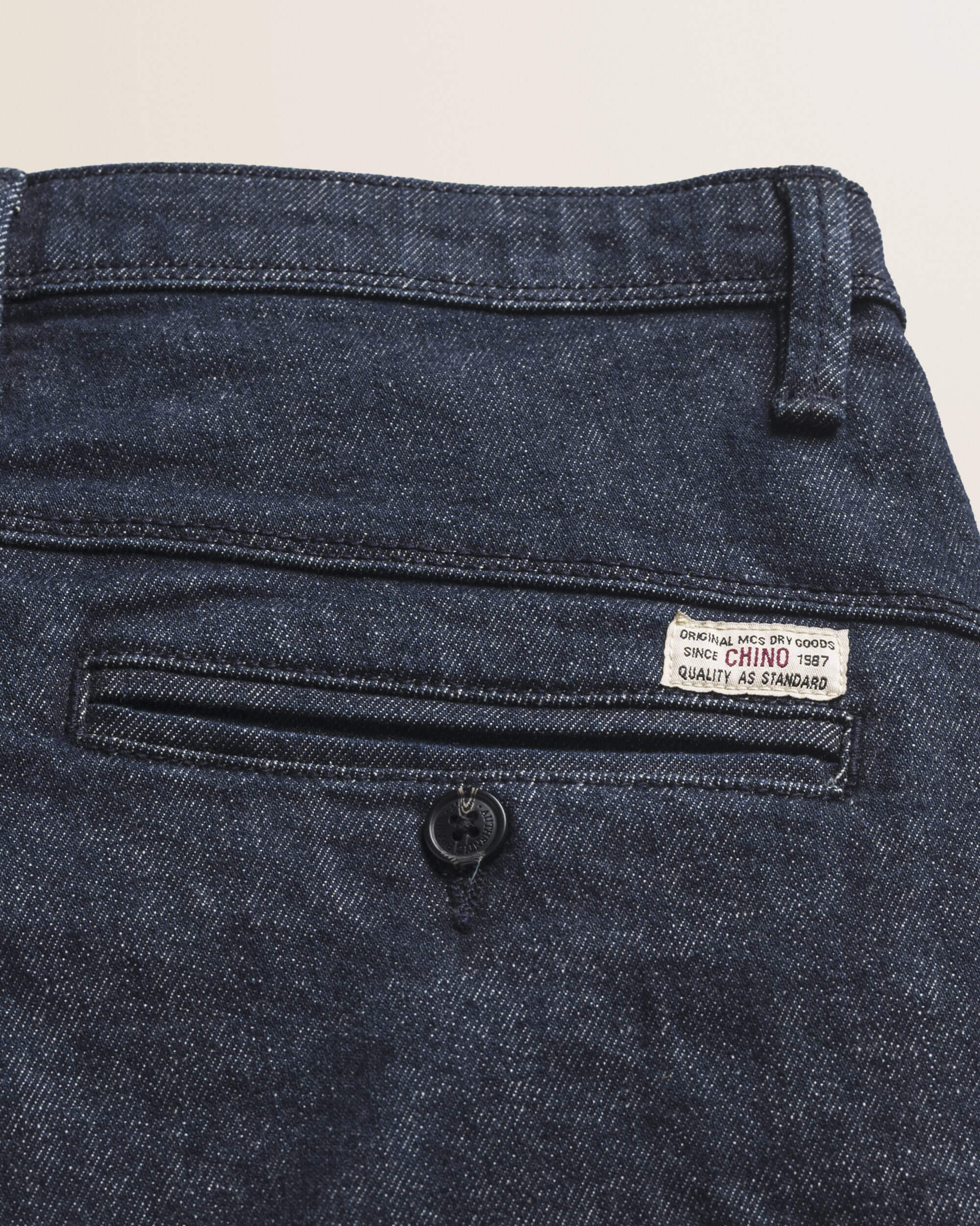 Jeans Chino Rinse Slim Fit dettaglio retro - Rinse