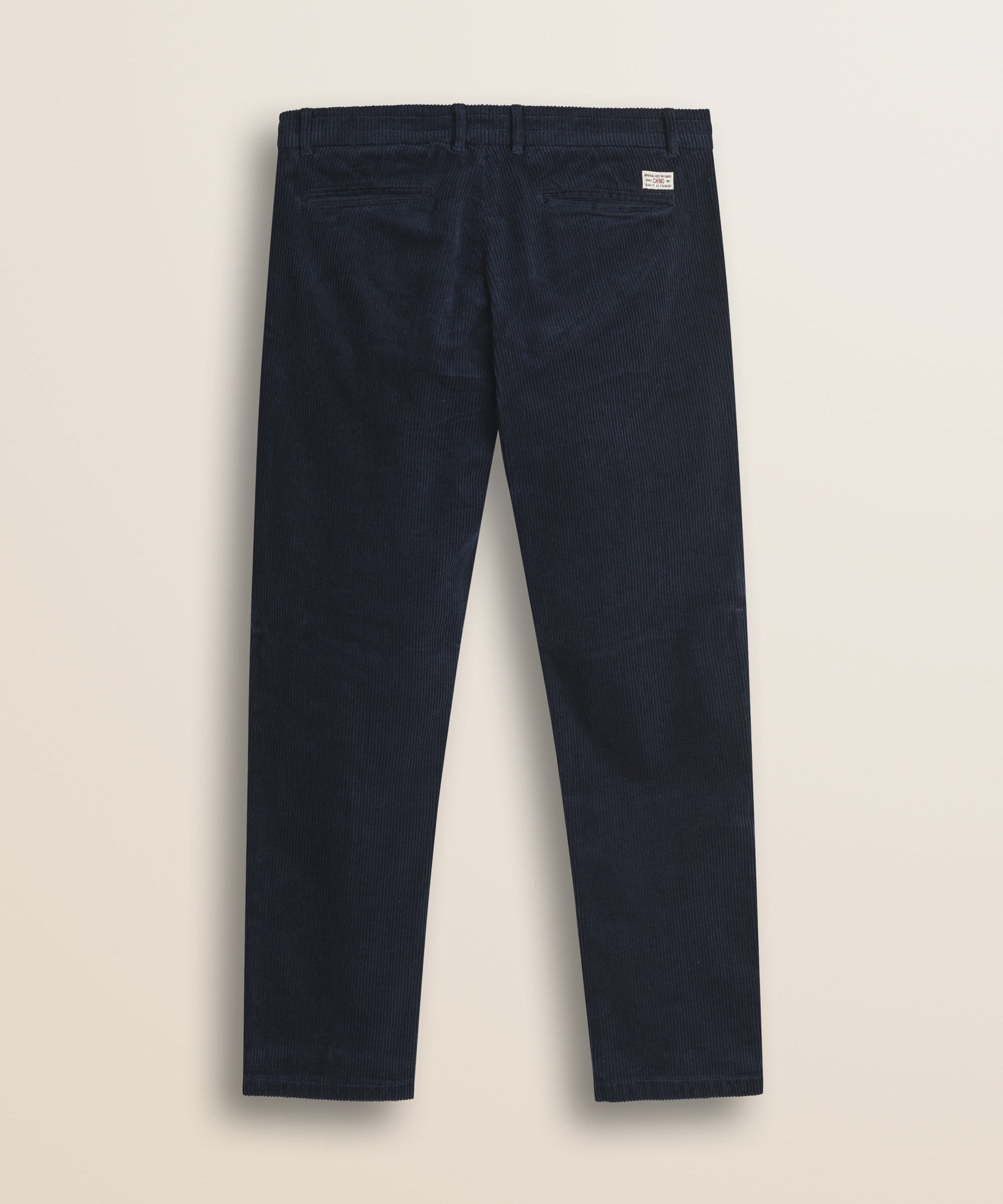 Pantalone Chino in Velluto a Coste Larghe Relaxed Fit retro - Navy Blue