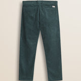Pantalone Chino in Velluto a Coste Larghe Relaxed Fit retro - Atlantic Deep