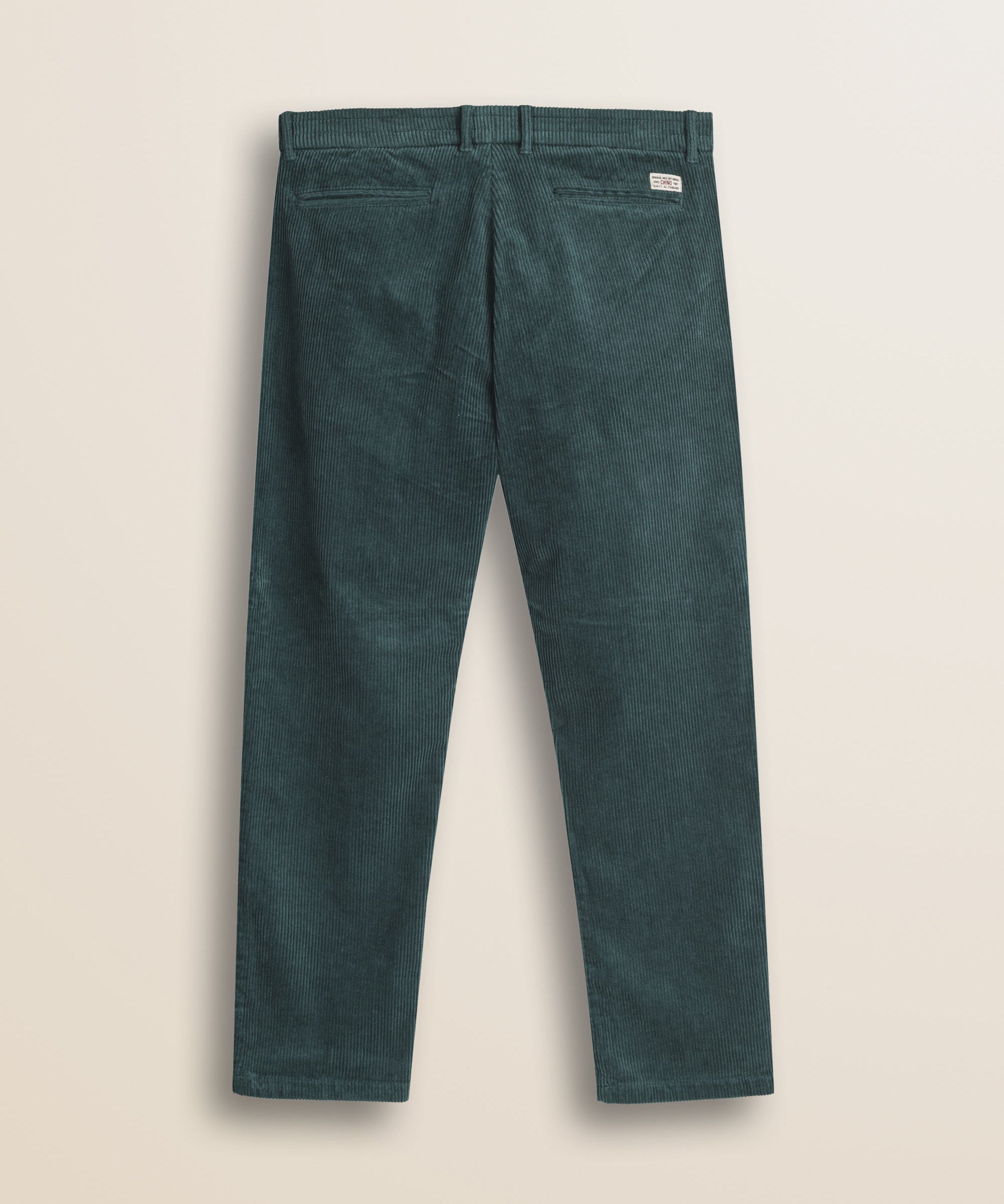 Pantalone Chino in Velluto a Coste Larghe Relaxed Fit retro - Atlantic Deep