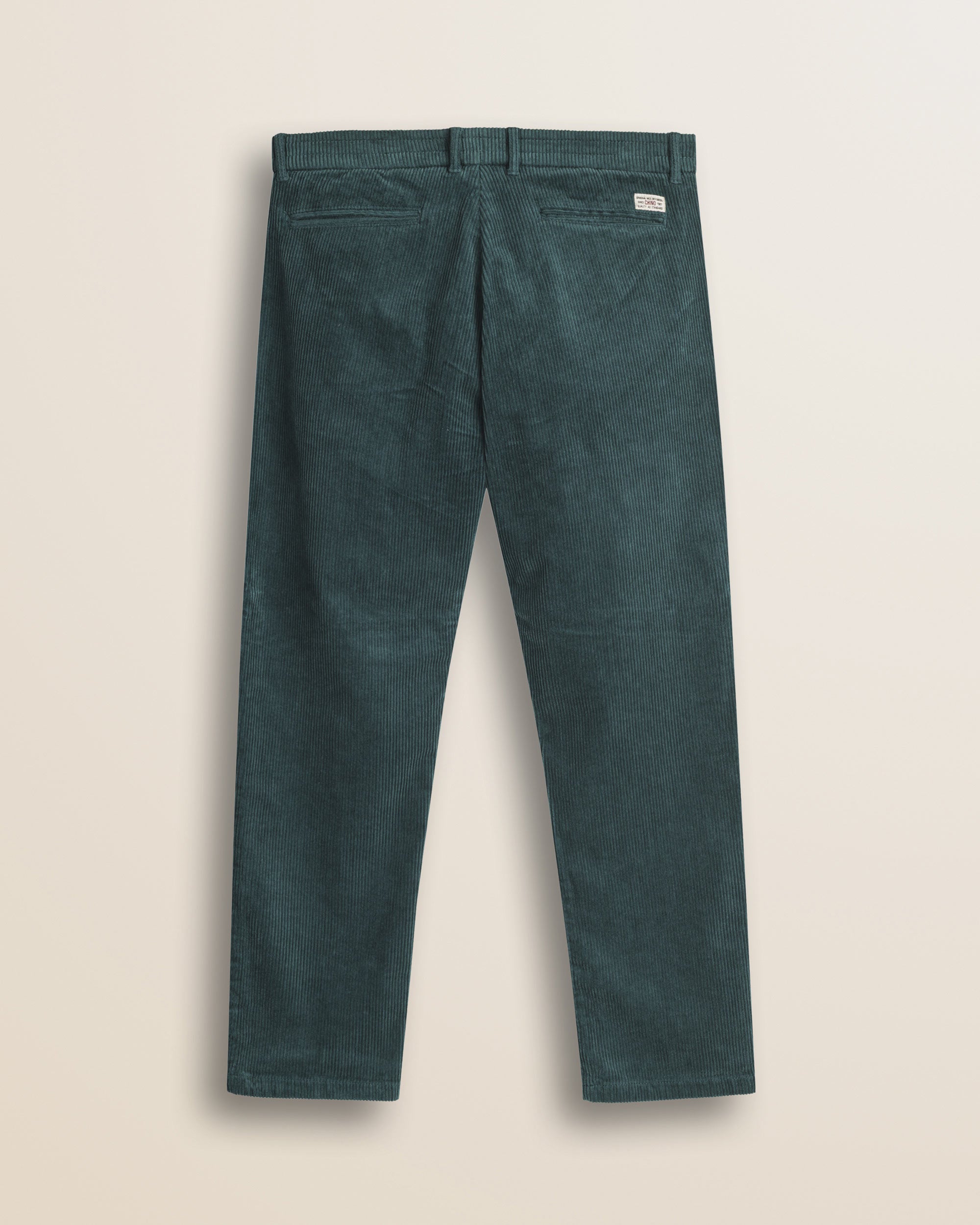 Pantalone Chino in Velluto a Coste Larghe Relaxed Fit retro - Atlantic Deep