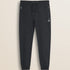Pantalone in Felpa di Cotone con Coulisse fronte - Black