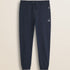 Pantalone in Felpa di Cotone con Coulisse fronte - Navy Blue