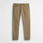 Pantalone Cinque Tasche in Dobby Stretch Slim Fit - Plywood