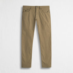 Pantalone Cinque Tasche in Dobby Stretch Slim Fit - Plywood
