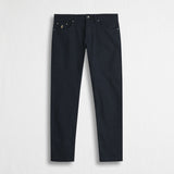 Pantalone Cinque Tasche in Dobby Stretch Slim Fit - Blue Navy