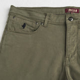 Five Pocket Pants in Stretch Gabardine Slim Fit