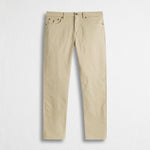 Pantalone Cinque Tasche in Gabardina Stretch Regular Fit - Sand