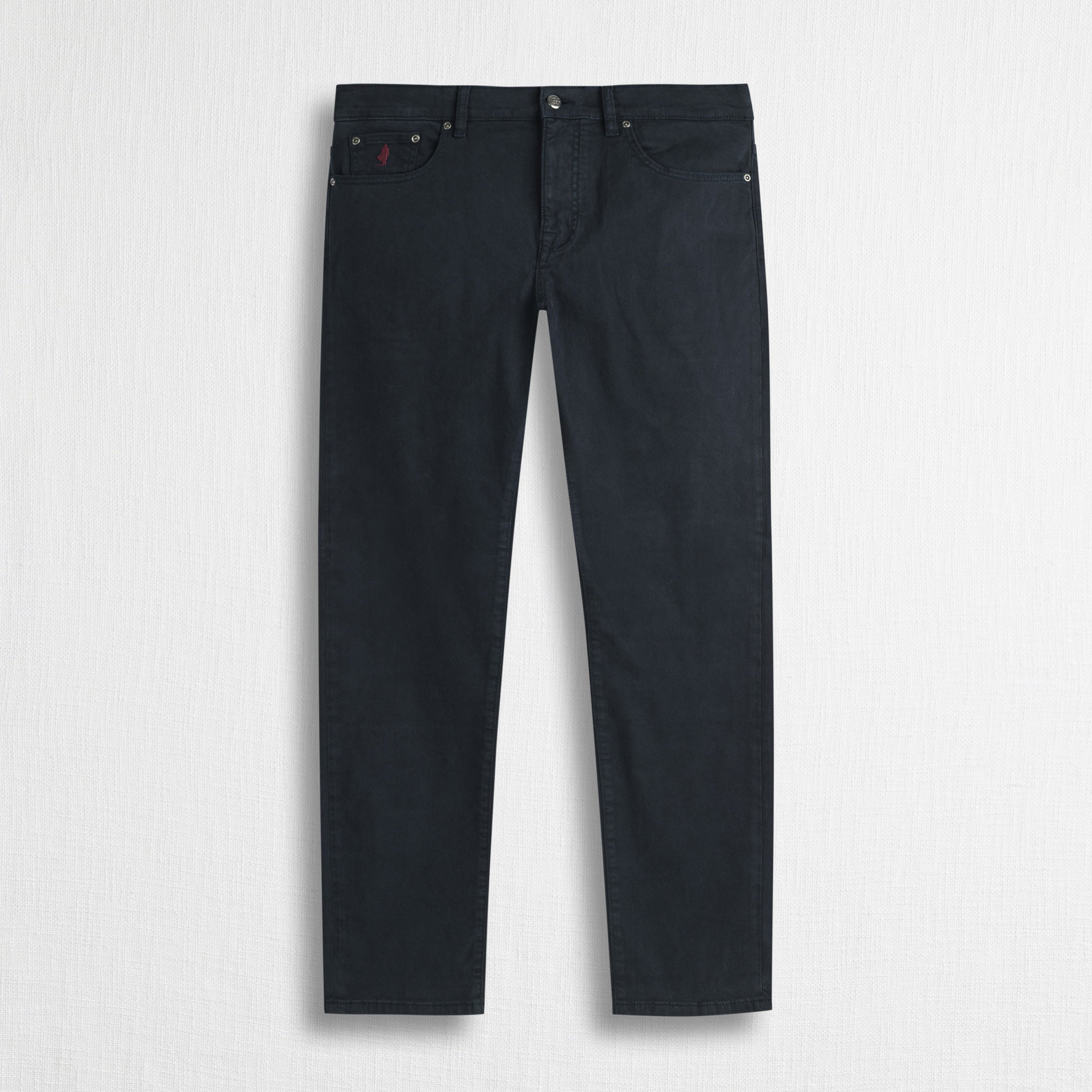 Pantalone Cinque Tasche in Gabardina Stretch Regular Fit - Blue Navy