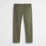 Pantalone Cinque Tasche in Gabardina Stretch Regular Fit - Fall Leaf