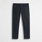 Pantalone Cinque Tasche in Piquet Stretch Regular Fit - Blue Navy
