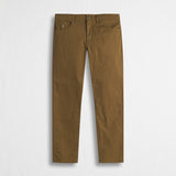 Pantalone Cinque Tasche in Piquet Stretch Regular Fit - Ginger