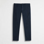 Pantalone Chino in Fustagno Stretch Slim Fit - Blue Navy