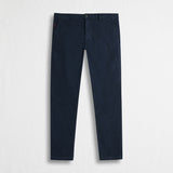 Pantalone Chino in Fustagno Stretch Slim Fit - Blue Navy