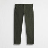 Pantalone Chino in Fustagno Stretch Slim Fit - Fall Leaf