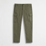 Pantalone Cargo in Gabardina Stretch Regular Fit - Fall Leaf