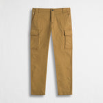Pantalone Cargo in Gabardina Stretch Regular Fit - Ginger