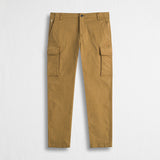 Pantalone Cargo in Gabardina Stretch Regular Fit - Ginger