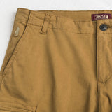 Regular Fit Stretch Gabardine Cargo Pants