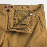 Regular Fit Stretch Gabardine Cargo Pants