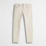 Pantalone Cinque Tasche in Velluto a Coste Stretch Slim Fit - Moon