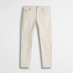 Pantalone Cinque Tasche in Velluto a Coste Stretch Slim Fit - Moon