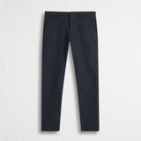 Pantalone Chino in Gabardina Stretch Slim Fit - Blue Navy