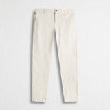 Pantalone Chino in Velluto a Coste Stretch Slim Fit - Moon