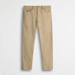 Pantaloni 5 tasche casual in popeline stretch - Khaky