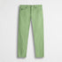 Pantaloni 5 tasche casual in popeline stretch - Light Green
