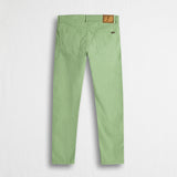 Casual 5-pocket stretch poplin pants - Light Green