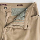 5-pocket gabardine pants - Khaki