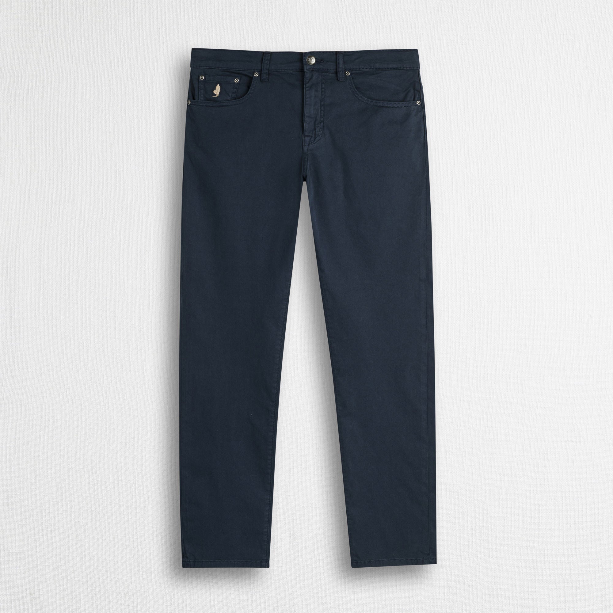 Pantalone 5 tasche in gabardina - Navy Blue