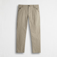 Pantalone Utility in cotone elasticizzato - Sand