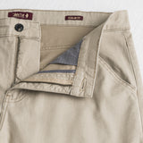 Pantalone Utility in cotone elasticizzato - Sand