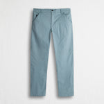 Pantalone Utility in cotone elasticizzato - Grey Blue