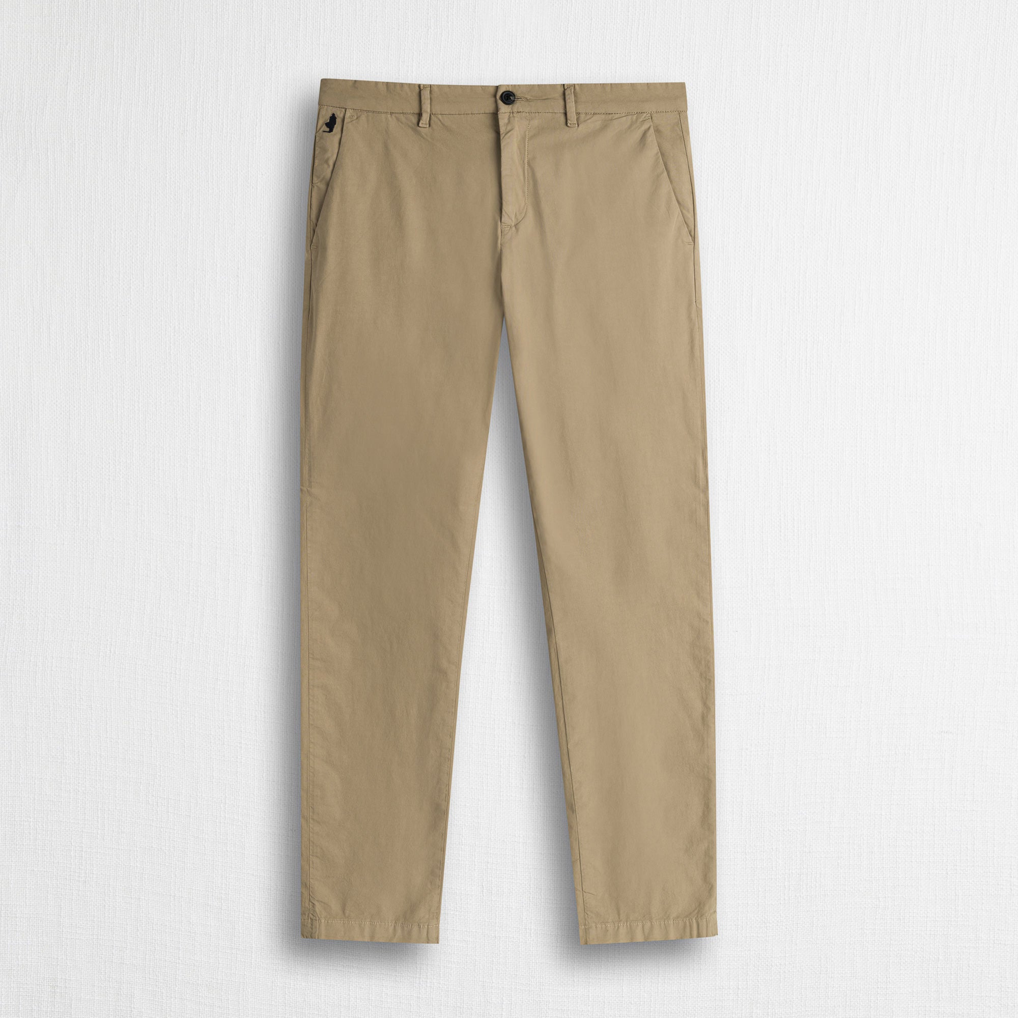 Pantalone chino in popeline stretch - Khaky