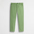 Pantalone chino in popeline stretch - Light Green