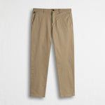 Pantalone chino in gabardina stretch - Khaky