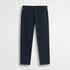 Pantalone chino in gabardina stretch - Navy Blue