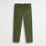 Chino pants in stretch gabardine - Dark Olive