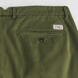 Chino pants in stretch gabardine - Dark Olive