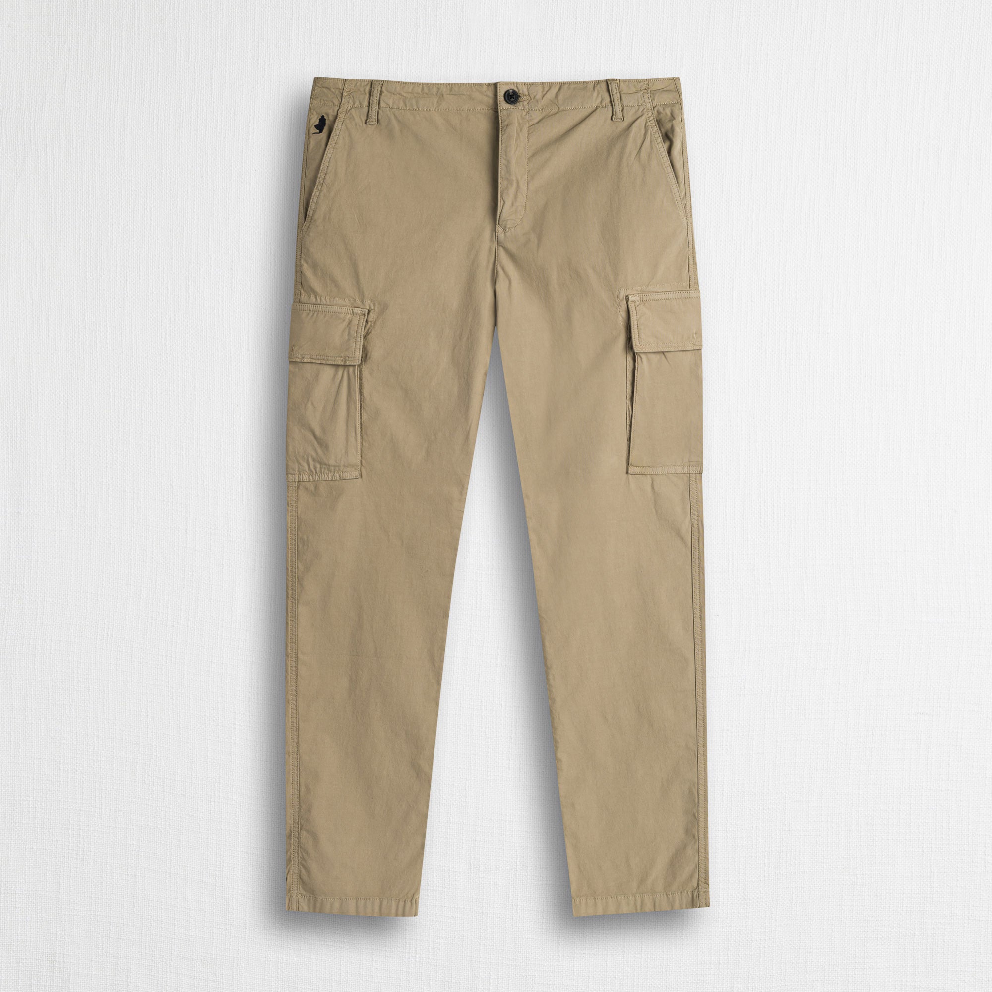 Pantalone cargo in popeline stretch - Khaky