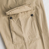 Pantalone cargo in popeline stretch - Khaky