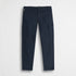 Pantalone cargo in popeline stretch - Navy Blue