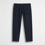 Pantalone chino in lino - Navy Blue