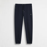 Pantaloni sportivi in felpa di cotone - Navy Blue