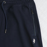 Cotton Fleece Sweatpants - Navy Blue